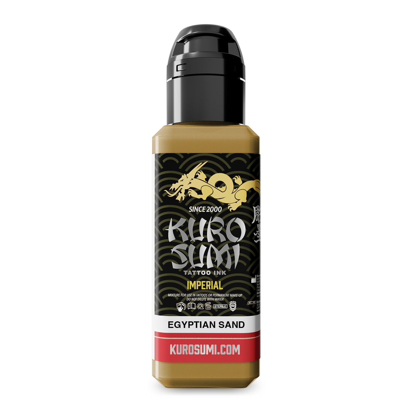 Kuro Sumi Imperial Tattoo Encre - Egyptian Sand
