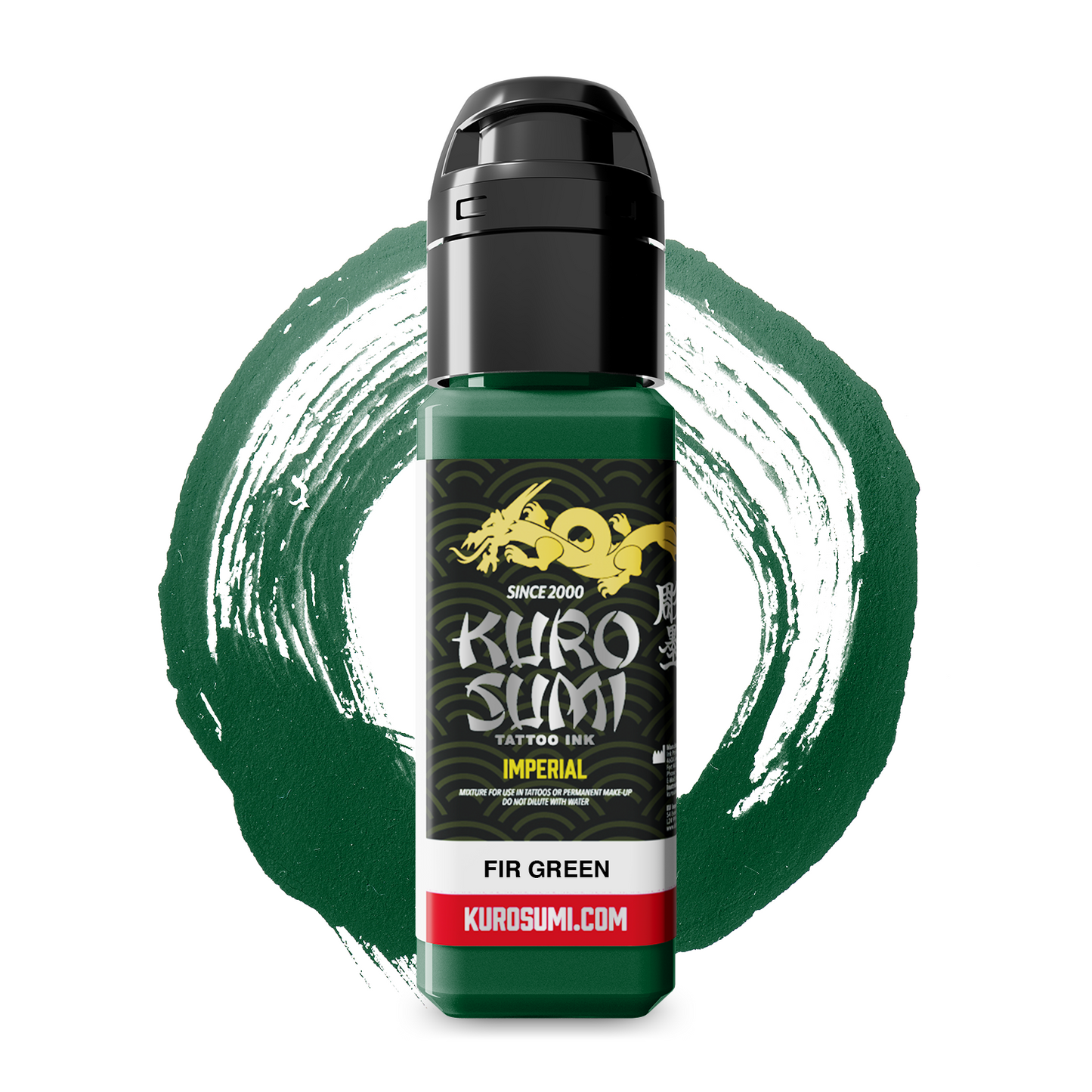 Kuro Sumi Imperial Tattoo Ink - Fir Green