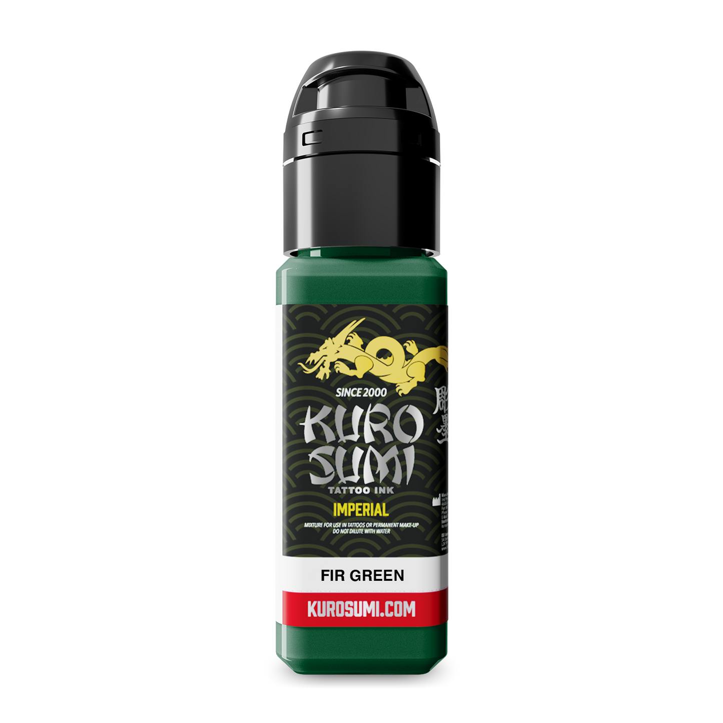 Kuro Sumi Imperial Tattoo Ink - Fir Green