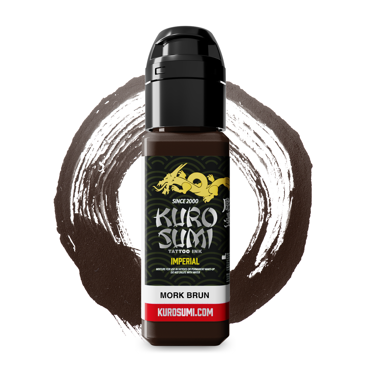Kuro Sumi Imperial Tattoo Inkt - Mork Brun