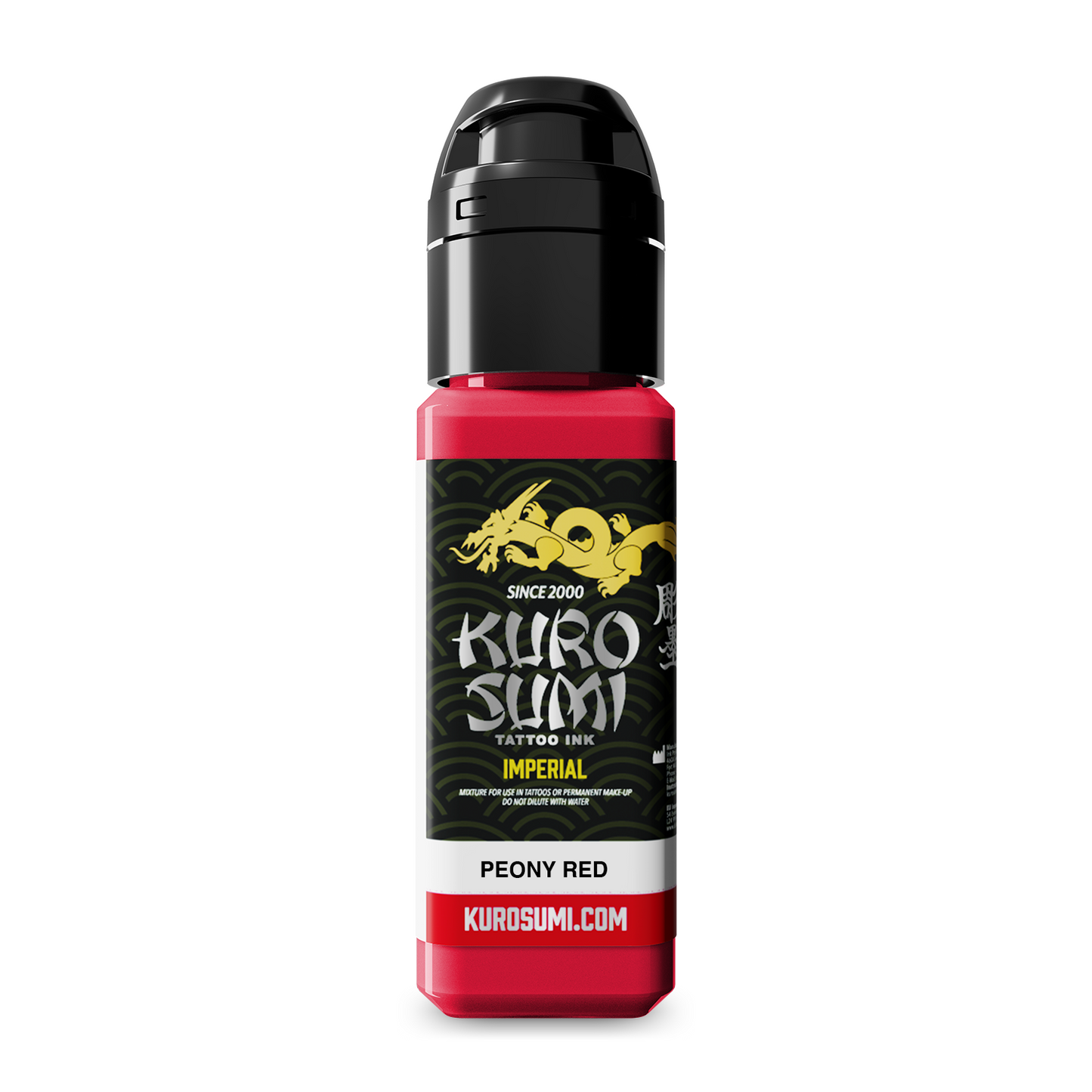 Kuro Sumi Imperial Tattoo Inkt - Peony Red