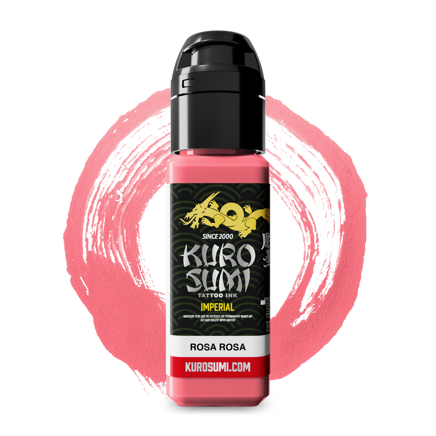Kuro Sumi Imperial Tattoo Ink - Rosa Rosa