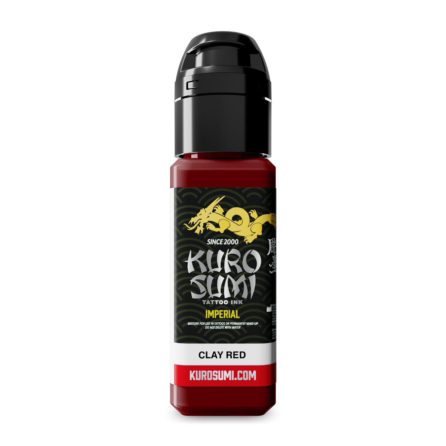 Kuro Sumi Imperial Tattoo Inkt- Clay Red