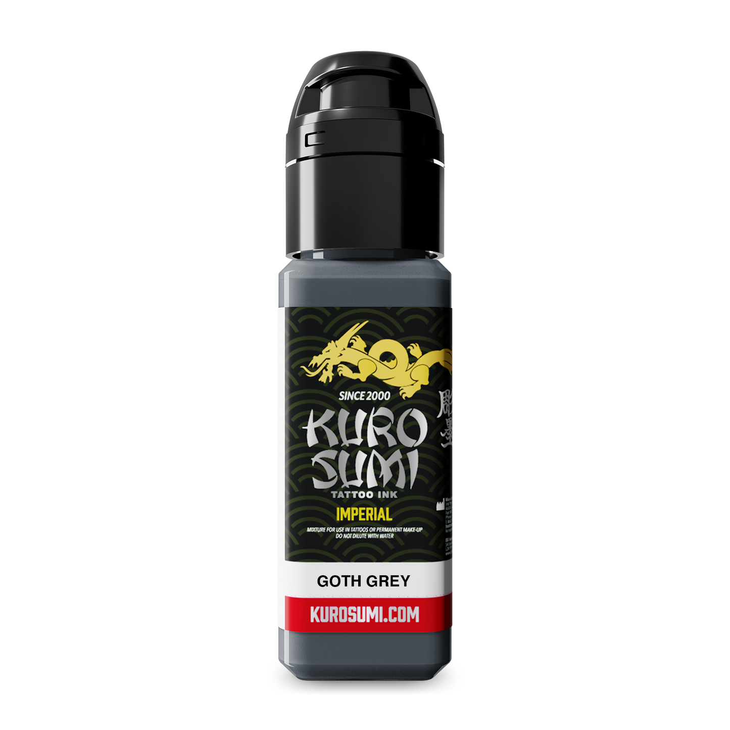 Kuro Sumi Imperial Tattoo Inkt - Goth Grey