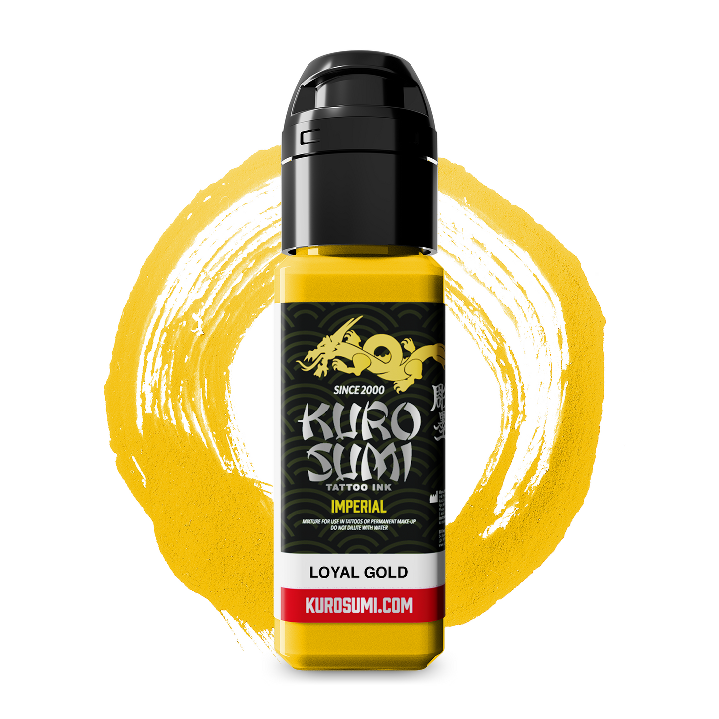 Kuro Sumi Imperial Tattoo Ink - Loyal Gold