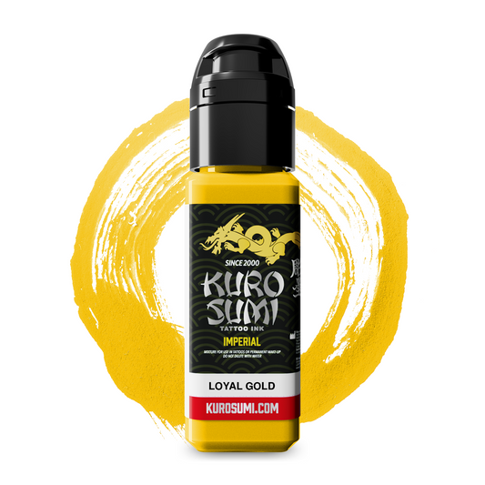 Kuro Sumi Imperial Tattoo Ink - Loyal Gold