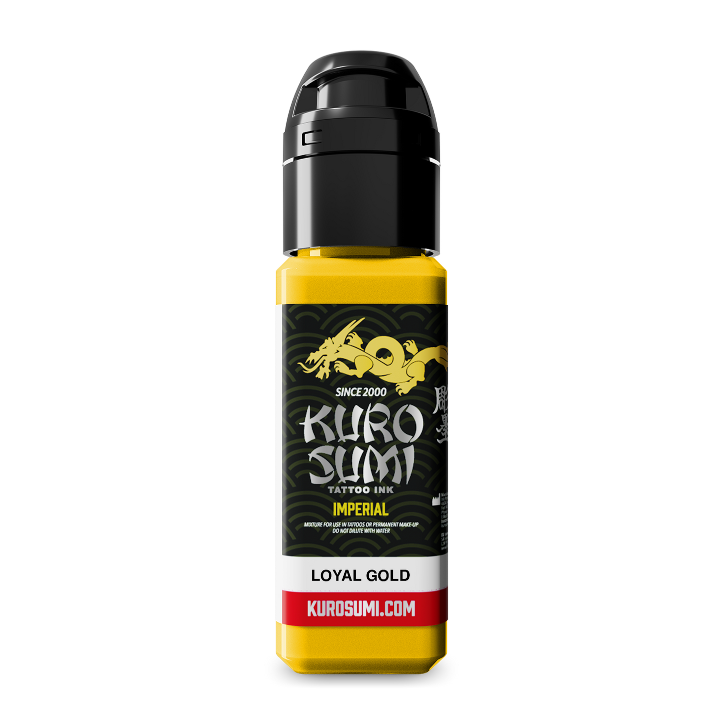 Kuro Sumi Imperial Tattoo Ink - Loyal Gold