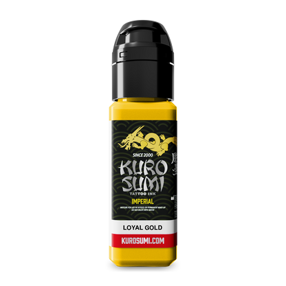 Kuro Sumi Imperial Tattoo Ink - Loyal Gold