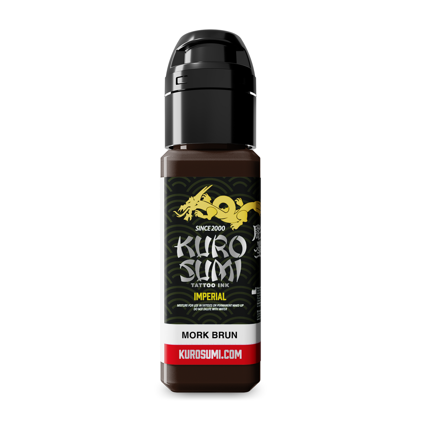 Kuro Sumi Imperial Tattoo Ink - Mork Brown