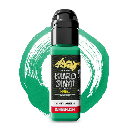 Kuro Sumi Imperial Tattoo Ink - Minty Green