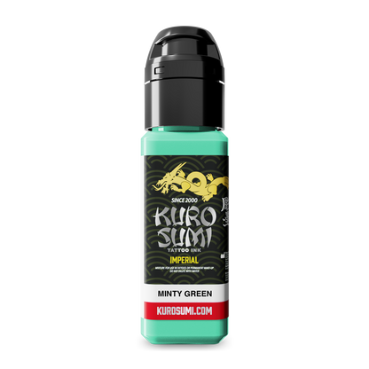 Kuro Sumi Imperial Tattoo Ink - Minty Green