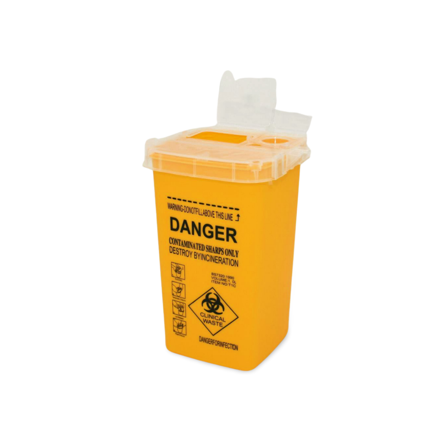 Tattoo needle bin (1L)