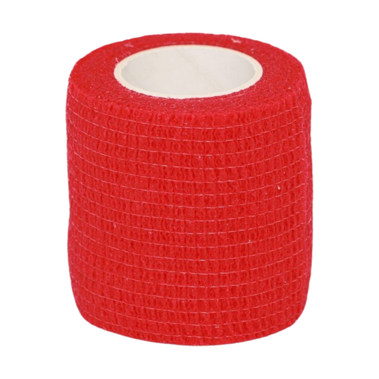 Zelfklevende tape 50 mm x 4,5 m - Rood