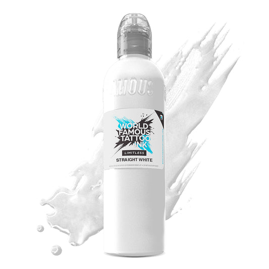 World Famous Limitless Tattoo Ink - Straight White