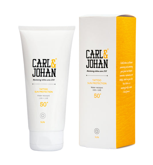 Carl & Johan - Crème Solaire Pour Tatouage (SPF50+ ) 100ML