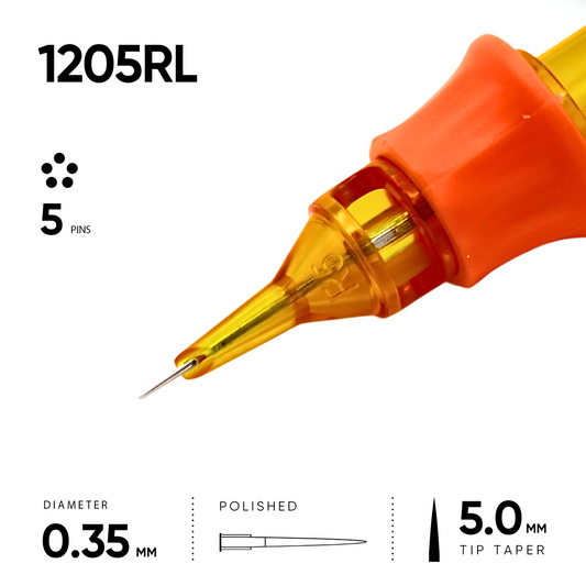 05 Ronde Liner 0,35 mm - 10 Cartridges [Ink And You]