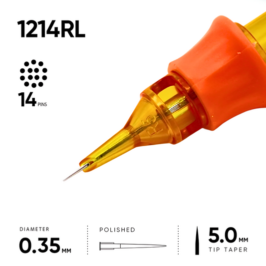 14 ronde liner 0,35 mm - 10 cartridges [Ink And You]