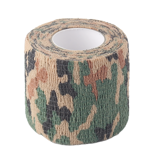 Self-Adhesive Tape 50mm x 4.5m - Camo Syrian Woodland