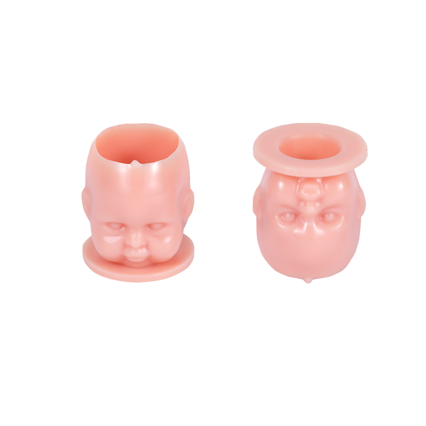 Pack of 200 Doll Head Ink Cups - Peach