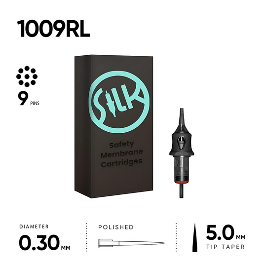 09 Round Liner 0,30 mm - 20 Cartridges [Silk Cartridges]