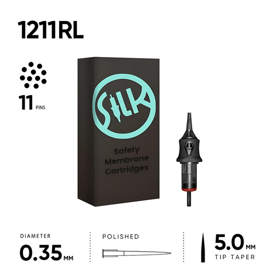 11 Round Liner 0,35 mm - 20 Cartridges [Silk Cartridges]