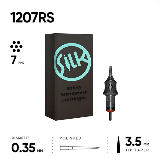 07 Ronde Shader 0,35 mm - 20 Cartridges [Silk Cartridges]
