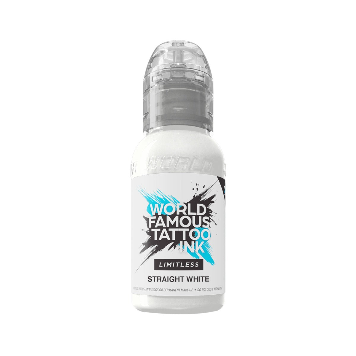 World Famous Limitless Tattoo Encre - Straight White